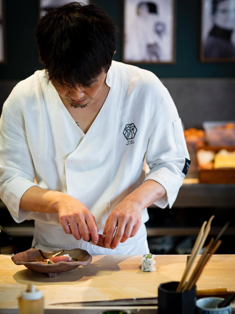 Chef Ippei Uemura en dressage